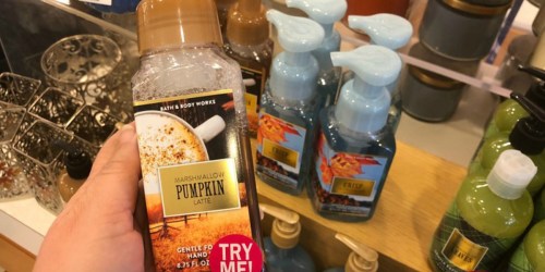 Bath & Body Works Fall Hand Soaps as Low as $2.82 Each + FREE Body Wash & Lotion