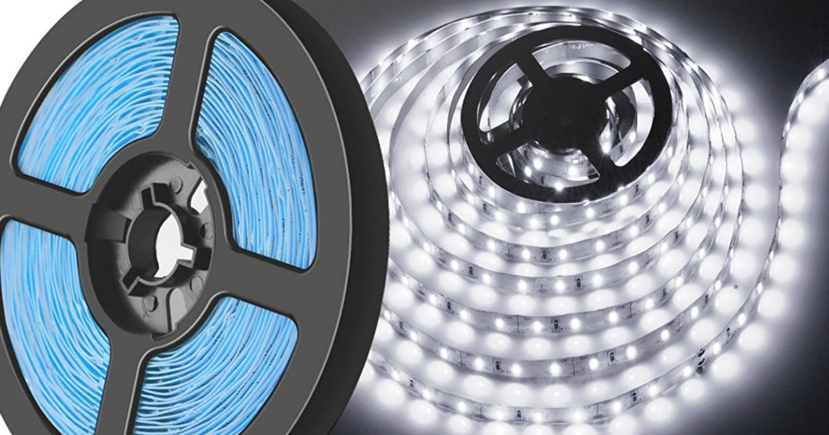 Amazon MINGER Dimmable LED Light Strip Kit Only 8.49 (Over 16 Feet Long)