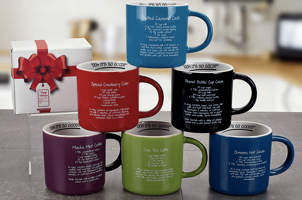 SIX Mr Food Recipe Mugs W Gift Boxes Only 14 At Zulily Today Only 