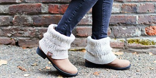 Women’s Muk Luks Ankle Boots Only $29.79 (Regularly $76) at Zulily