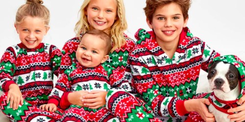 Up to 70% Off The Children’s Place Matching Family Pajamas + Free Shipping