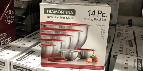 Sam’s Club: Tramontina 14-Piece Mixing Bowl Set w/ Lids Only $19.98 Shipped