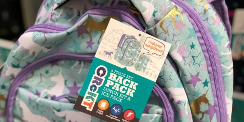 Kids Backpack, Lunch Kit AND Ice Pack Set Possibly Only $7.91 at Sam’s Club + More