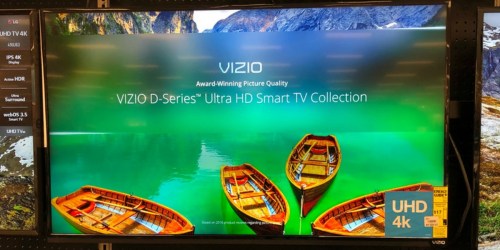 VIZIO 55” Class 4K Ultra HD Smart LED TV Only $348 Shipped (Regularly $478)