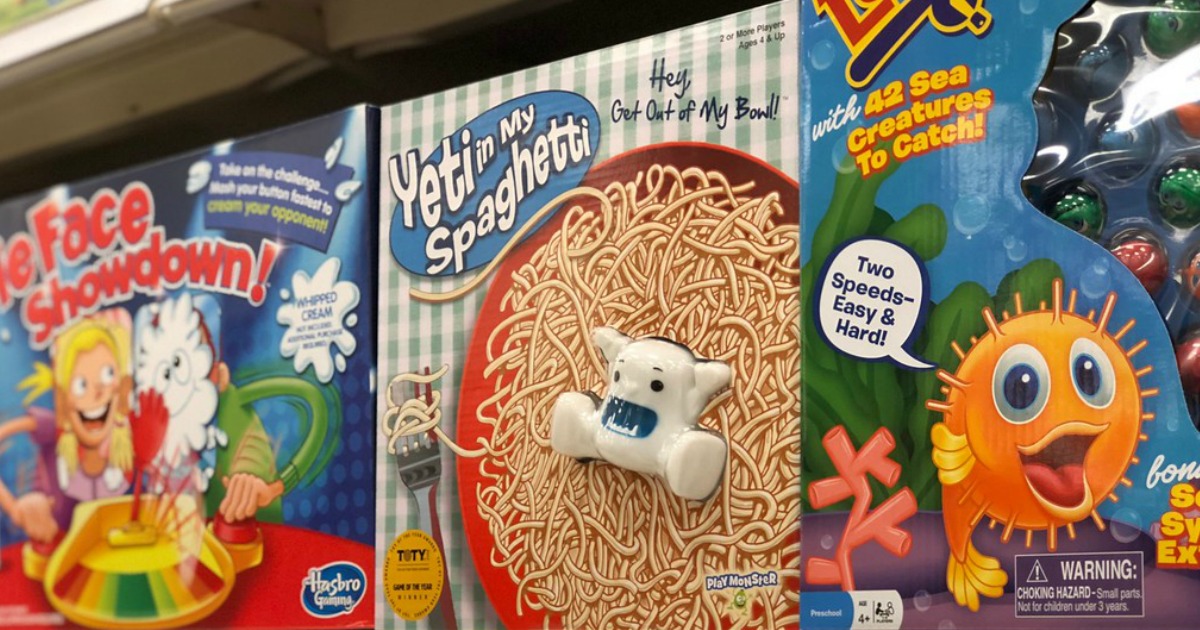 Yeti In My Spaghetti Game Only $7.36 (Regularly $18) - Ships w/ $25 Order