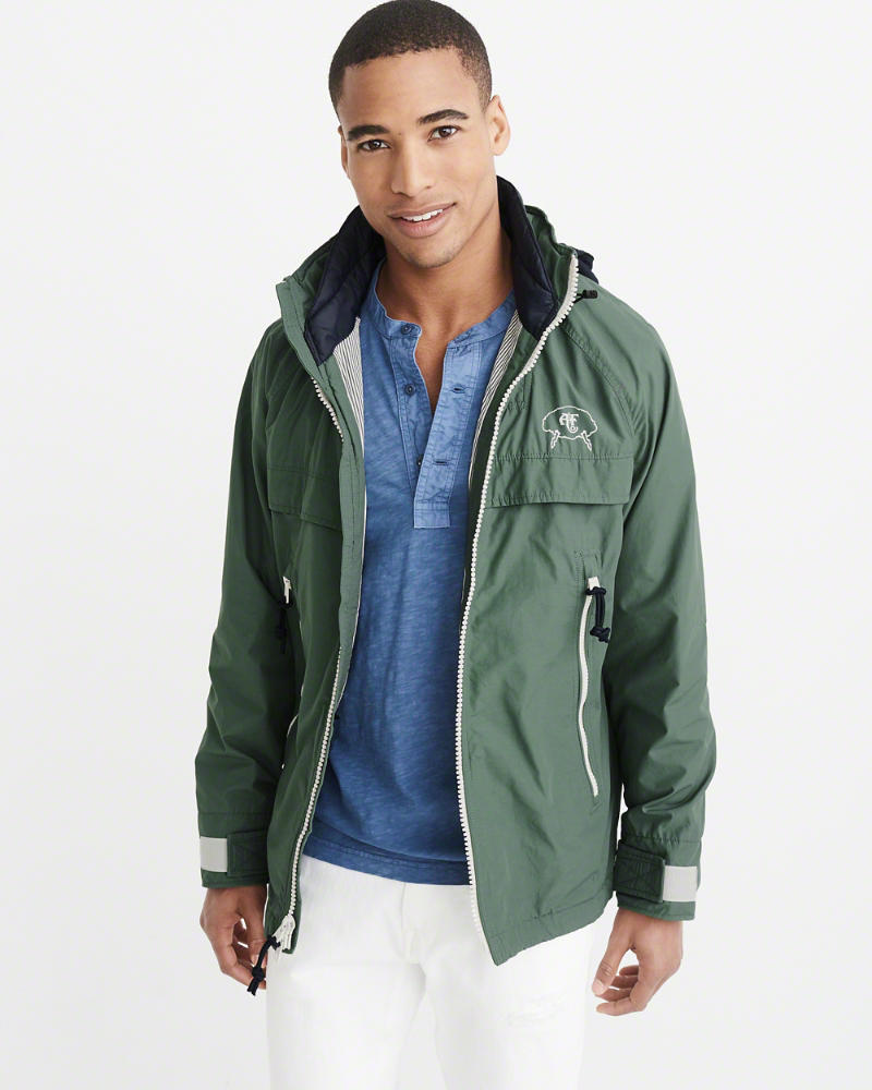 abercrombie and fitch mens jackets clearance