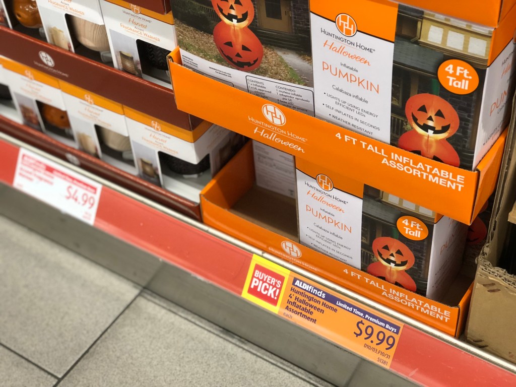 ALDI Halloween Finds Scarecrows, Lanterns, Pumpkins & More