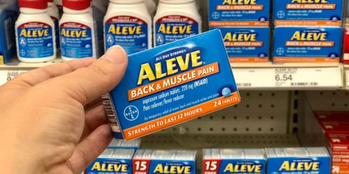 Aleve Back & Muscle Pain Reliever Only $1.19 at Target