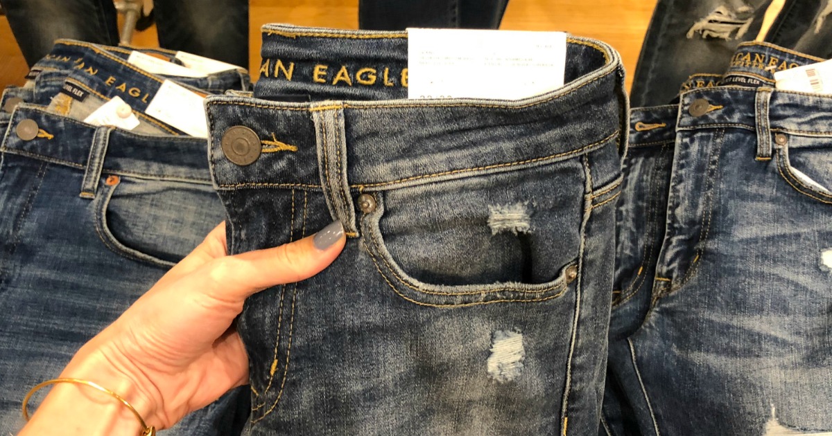 American Eagle Men's \u0026 Women's Jeans as 