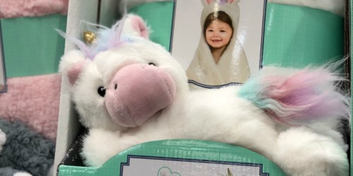 Animal Hugs Hooded Blanket & Plush Toy Set Only $13.99 at Costco (Great Gift Idea)