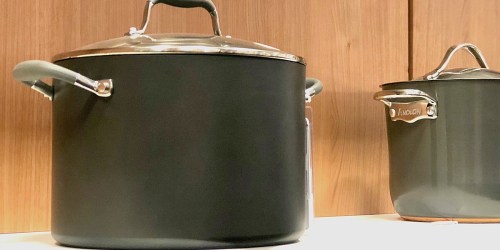 Anolon Advanced 10-Quart Stockpot w/ Lid Only $29.99 (Regularly $120) at Macy’s