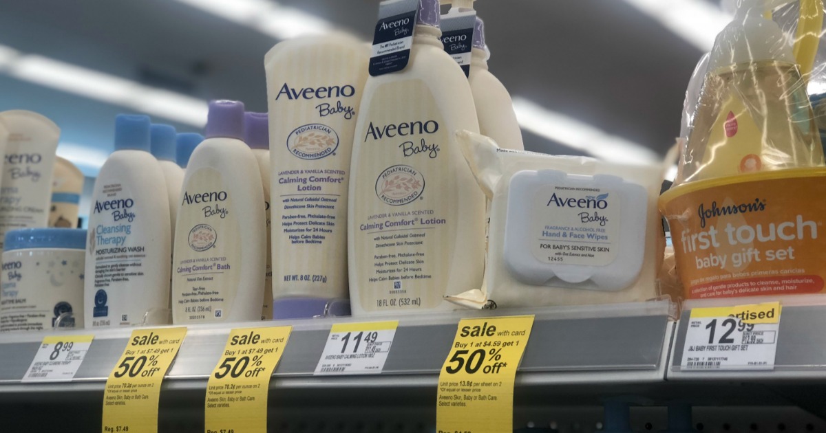 aveeno baby lotion walgreens