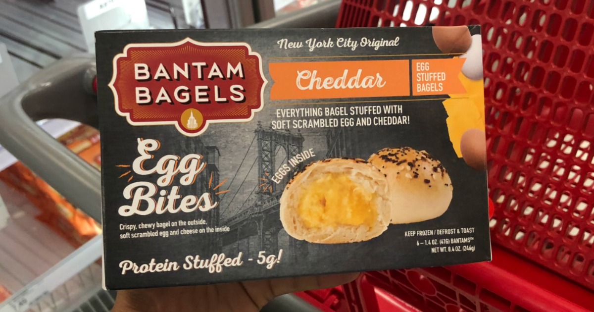 50% Off Bantam Stuffed Mini Bagels at Target (Just Use Your Phone