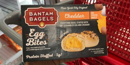 50% Off Bantam Stuffed Mini Bagels at Target (Just Use Your Phone)
