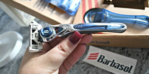 Barbasol Shave Club Starter Kit Only $5.99 Shipped (Includes Razor & Four Cartridges)