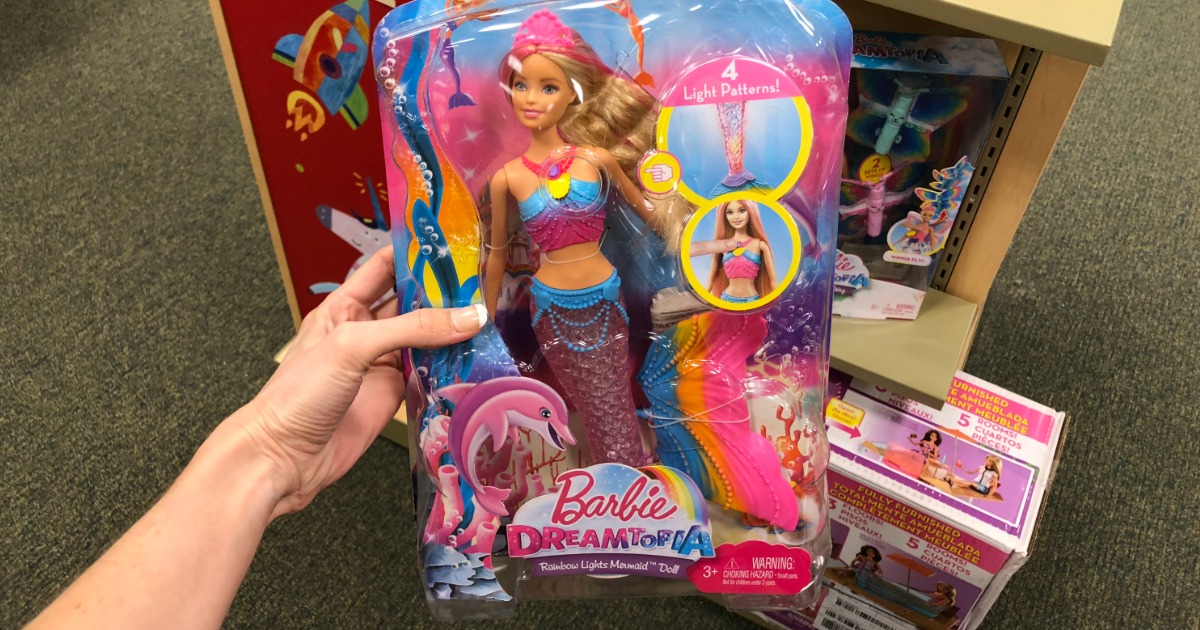 barbie doll camping set