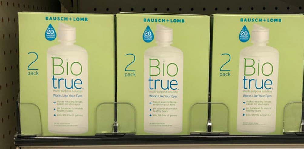 Biotrue contact lens solution boxes