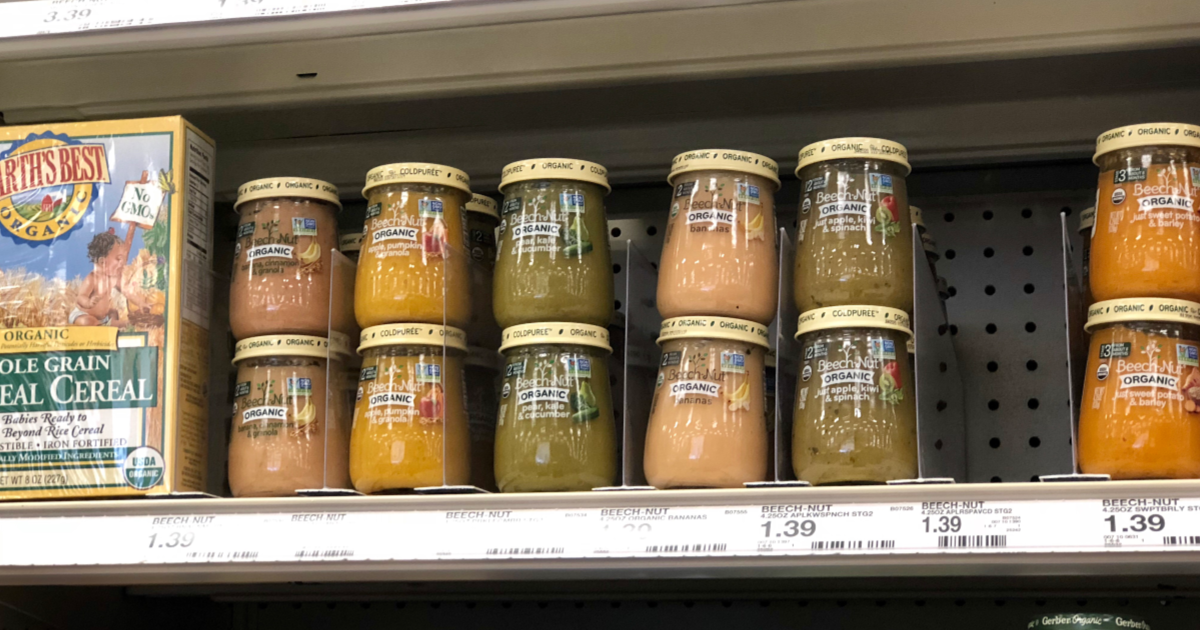 target beechnut baby food