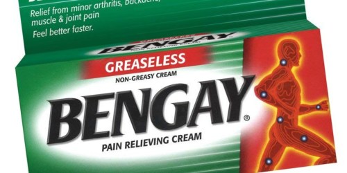 Bengay Pain Relieving Cream Just 95¢ Shipped (Regularly $6.59) & More