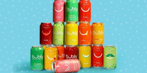 bubly Sparkling Water 54-Count Only $16.69 Shipped on Amazon | Cherry, Strawberry & More