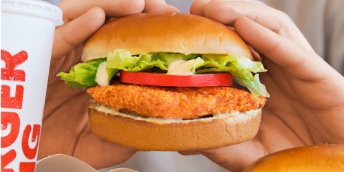 Burger King Crispy Chicken Sandwich Only $1