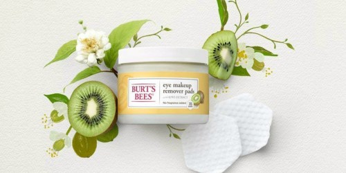 Amazon: Burt’s Bees Eye Makeup Remover Pads 35-Count Only $2.68 Shipped