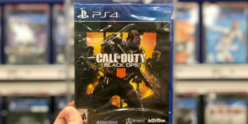 Call of Duty Black Ops 4 PS4 Game Only $48 Shipped