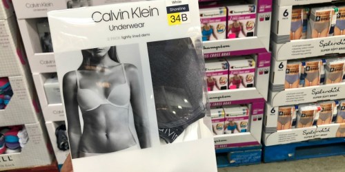 Calvin Klein T-Shirt Bras 2-Pack Only $14.99 Shipped for Costco Members + More