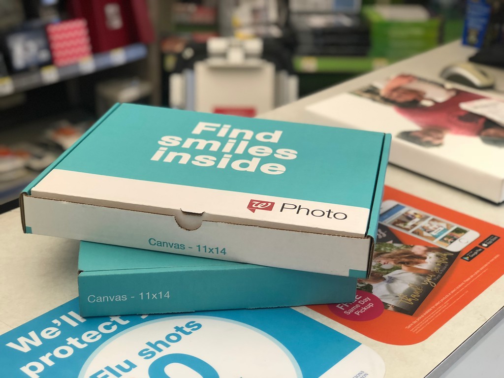 11x14 Canvas Photo Print Only 10 w/ Free Walgreens Store Pickup