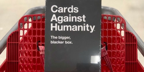 Cards Against Humanity The Bigger, Blacker Box Only $6.66 at Target (Regularly $20)