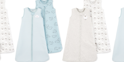 Carter’s Cotton Baby Sleep Bags 2-Pack Just $4.96 at Macy’s (Regularly $36)