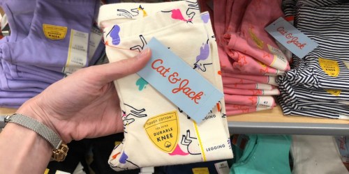 Cat & Jack Girls Leggings Only $4.80 at Target (In-Store & Online)