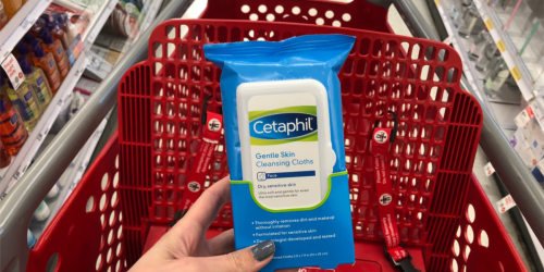 Cetaphil Skin Cleansing Cloths Only $2.12 After Cash Back & Target Gift Card (Starting 10/14)