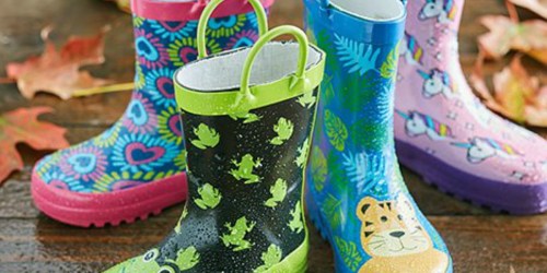 Chatties Kids Rain Boots Only $8.79 on Zulily (Regularly $25)