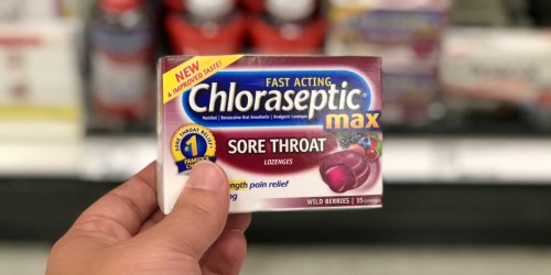 Chloraseptic Max Sore Throat Lozenges Only 97¢ at Target + More