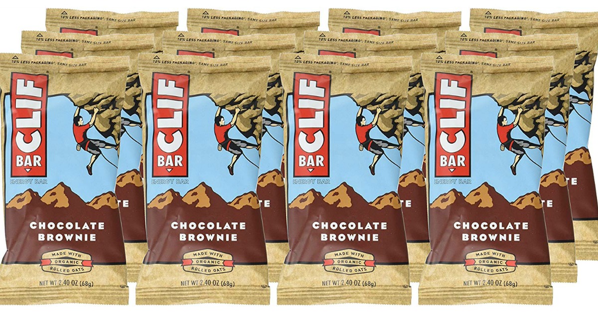 Amazon CLIF BAR Energy Bars 12Count Packs as Low as 6.93 Shipped