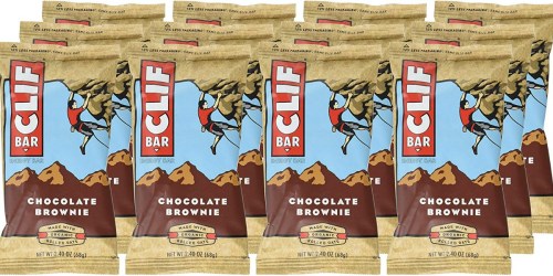 Amazon: CLIF BAR Energy Bars 12-Count Packs as Low as $6.93 Shipped (Just 58¢ Each)