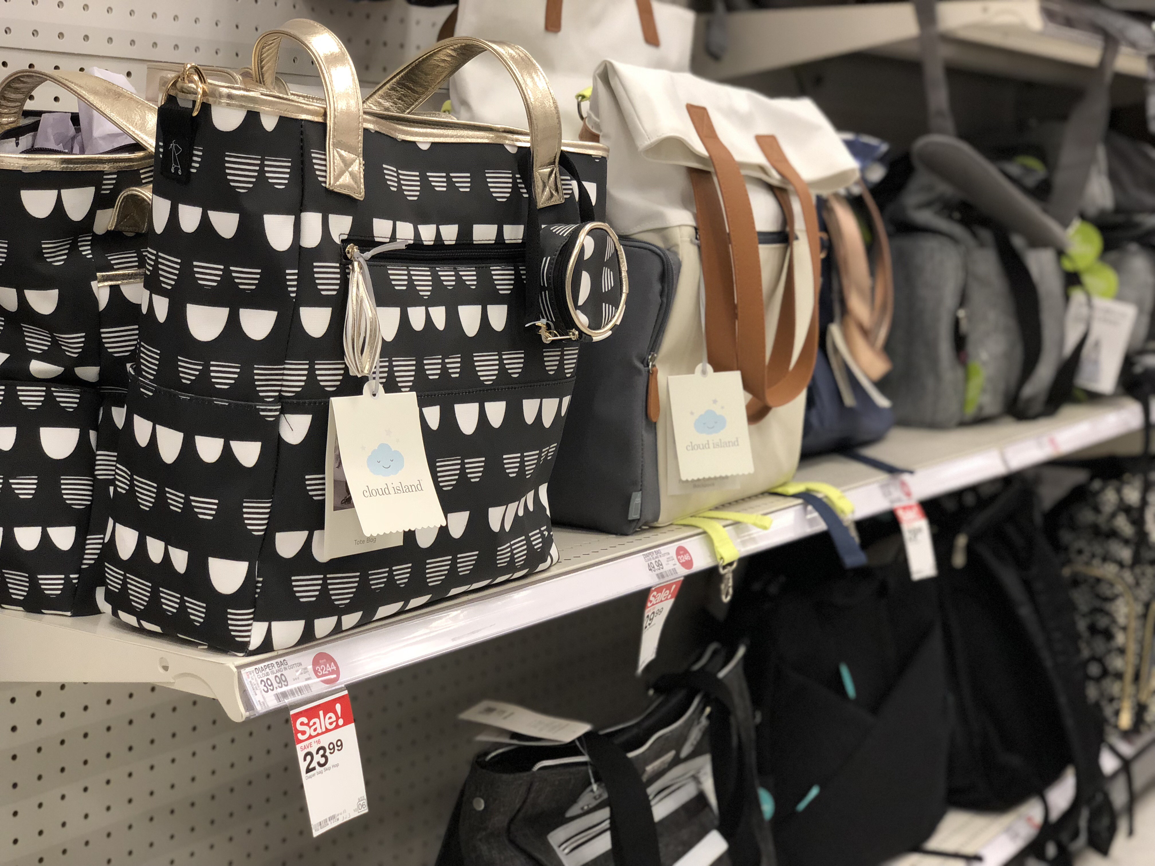 Target diaper best sale bags in store