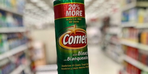 Comet Cleaner w/ Bleach Only 74¢ at Target