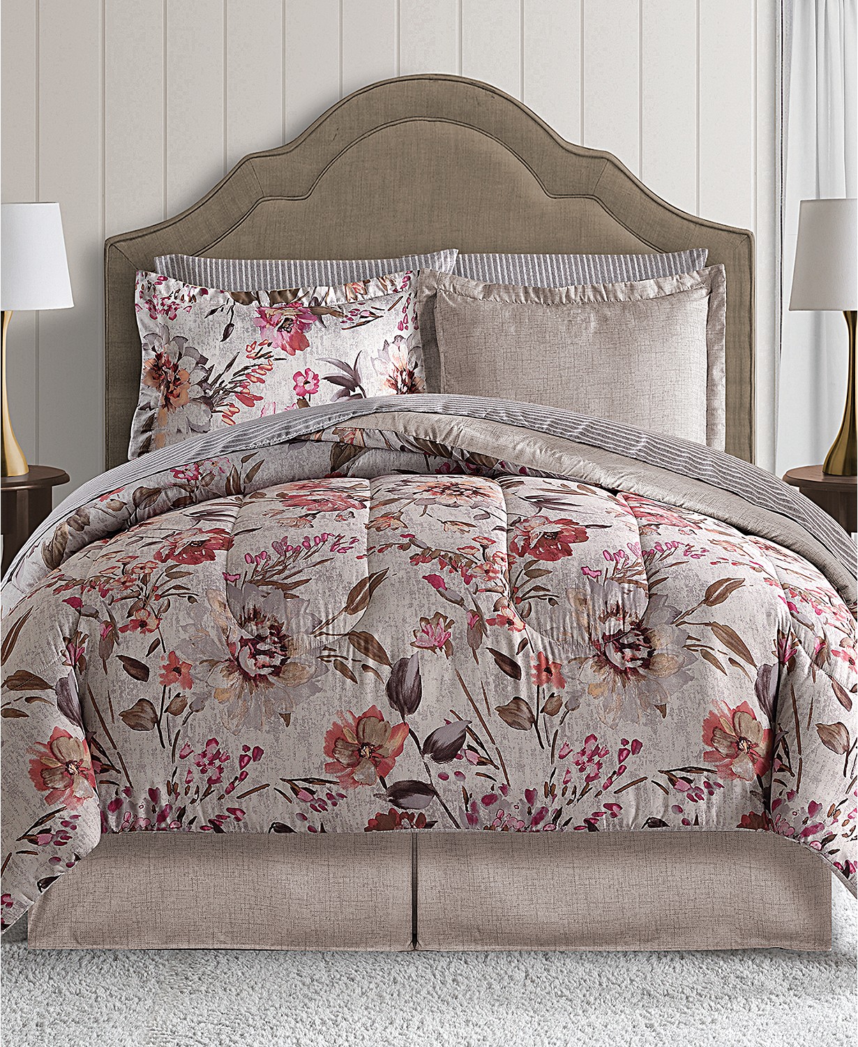 Macy S Com Reversible 8 Piece Comforter Set Just 27 99 Regularly   Comforter Set 1 