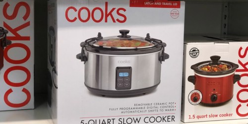 Cooks 5-Qt. Programmable Slow Cooker Only $11.24 After JCPenney Mail-In Rebate