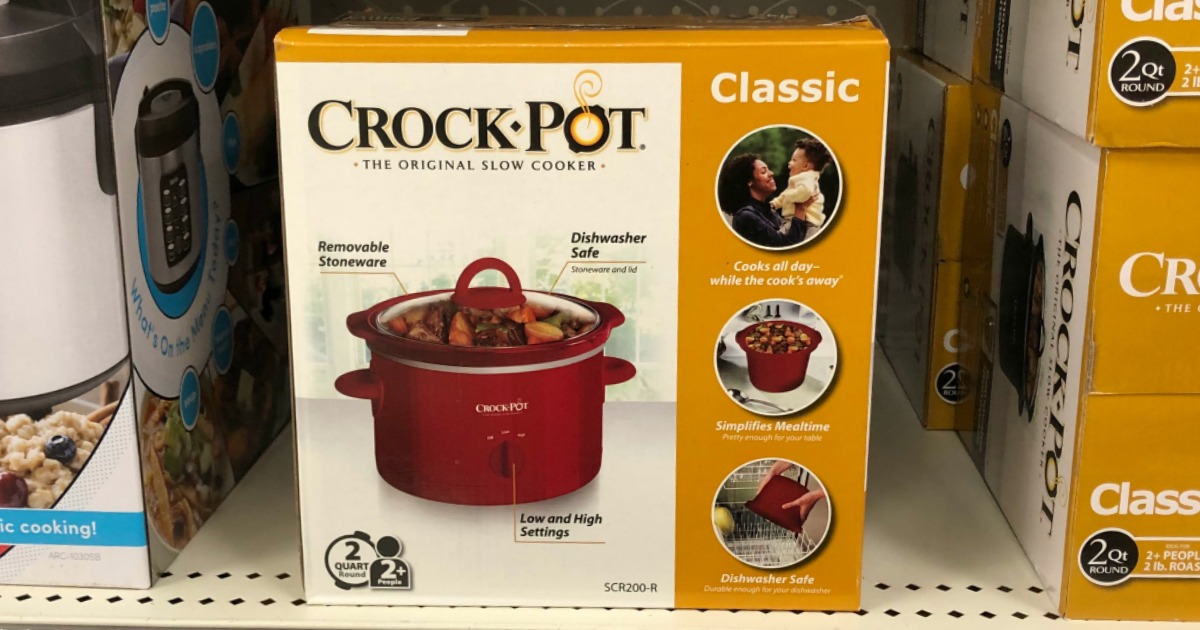 CrockPot 2Quart Slow Cooker Only 8.49 at Target (Perfect Size for