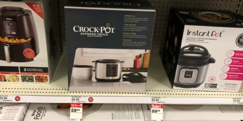 Crock-Pot 6-Quart Pressure Cooker Just $49.99 Shipped After Target Gift Card