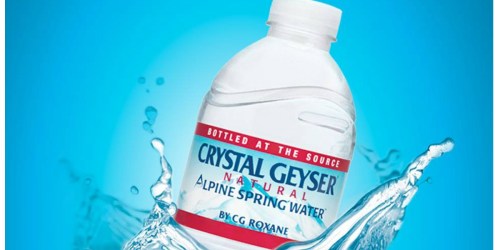 Crystal Geyser Spring Water 24-Packs as Low as $1.05 Each at Office Depot/OfficeMax