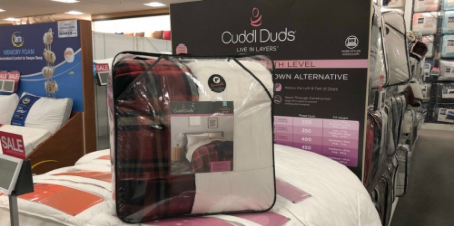 Up to 75% Off Cuddl Duds Comforters & Quilt Sets on Kohls.com