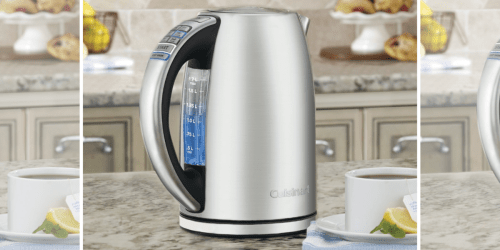 Cuisinart PerfecTemp Cordless Programmable Kettle Only $42.99 Shipped (Regularly $100)