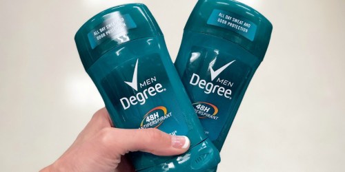 Degree Men’s Deodorant 6-Pack Only $10 Shipped on Amazon | Just $1.67 Each