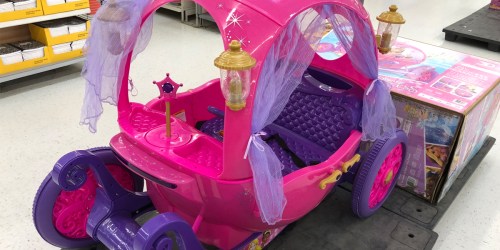 Disney Princess Carriage Ride-On Toy Only $298 at Walmart (Regularly $398)