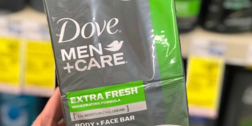 Amazon: Dove Men+Care Body & Face Bars 20-Pack Only $13.90 Shipped – Just 70¢ Per Bar