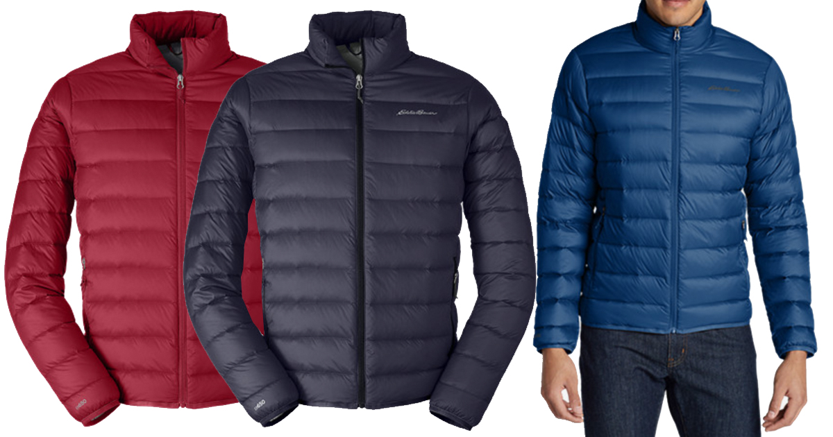 Eddie Bauer Men's & Women's Down Jackets Only $44.55 (Regularly $99)